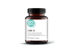 Zink 15mg Kapseln 60 Stk, A-Nr.: 8030354 - 01