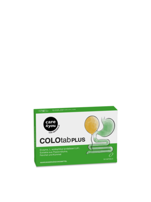 Sie sehen eine Packung Colotab Plus Kapseln 30 Stk, Produktbild: 01 Colotab Plus Kapseln 30 Stk, A-Nr.: 8025577 - 01