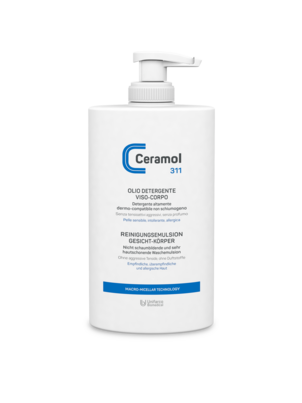 Ceramol Reinigungsemulsion Gesicht &amp; Körper, 400 ml, A-Nr.: 8028357 - 01