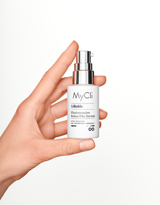 Sie sehen eine Packung MyCli Liftable Plurintensive Botox-Like-Serum, 30 ml , Produktbild: 01 MyCli Liftable Plurintensive Botox-Like-Serum, 30 ml , A-Nr.: 8038686 - 01
