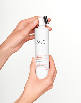 Sie sehen eine Packung MyCli Alfacall Gesichtslotion, 200 ml, Produktbild: 02 MyCli Alfacall Gesichtslotion, 200 ml, A-Nr.: 8038611 - 02